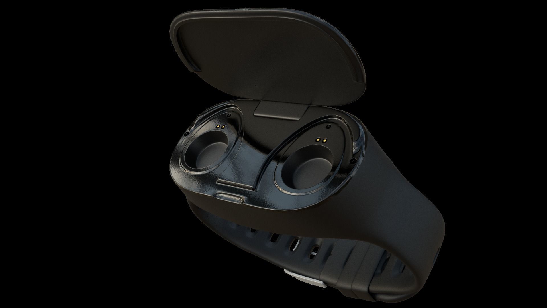 3D SmartWatch xiaomi smart watch 3D model_5