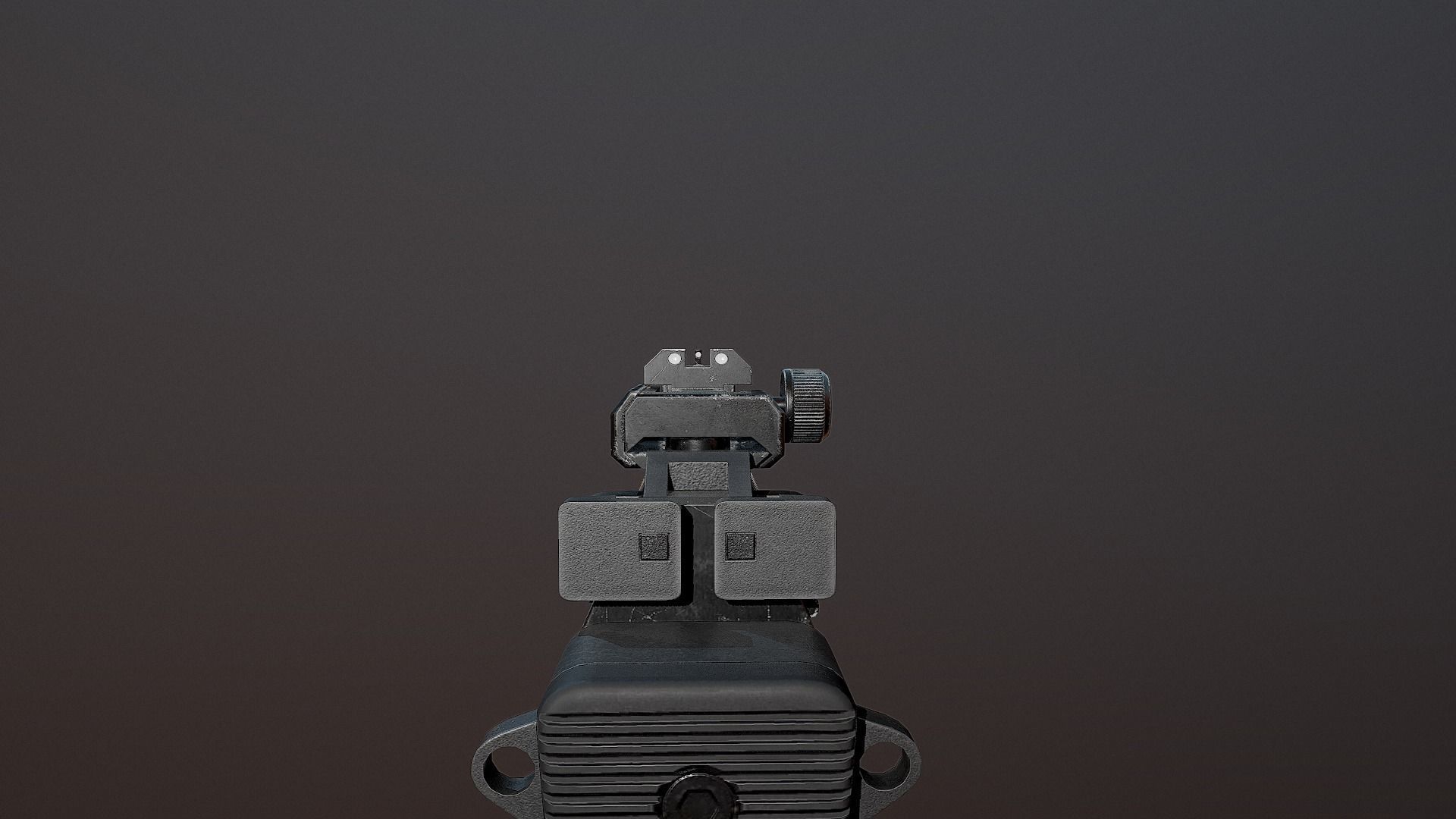 MP7 submachinegun 4K PBR Textures AAA Low-poly 3D model_4