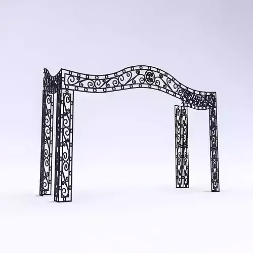 Sahne Wrought Iron Decor