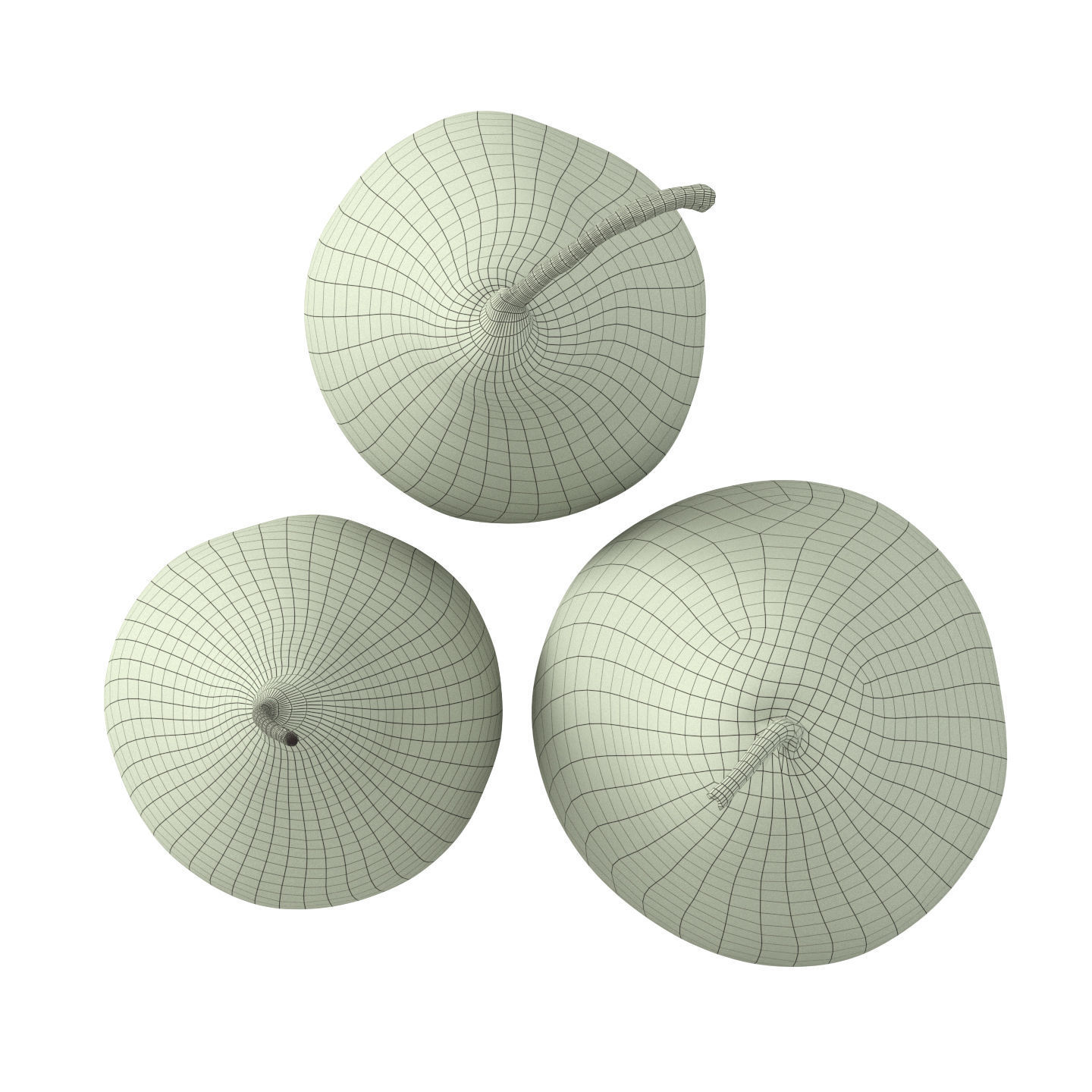 Pears 01 3D model_10