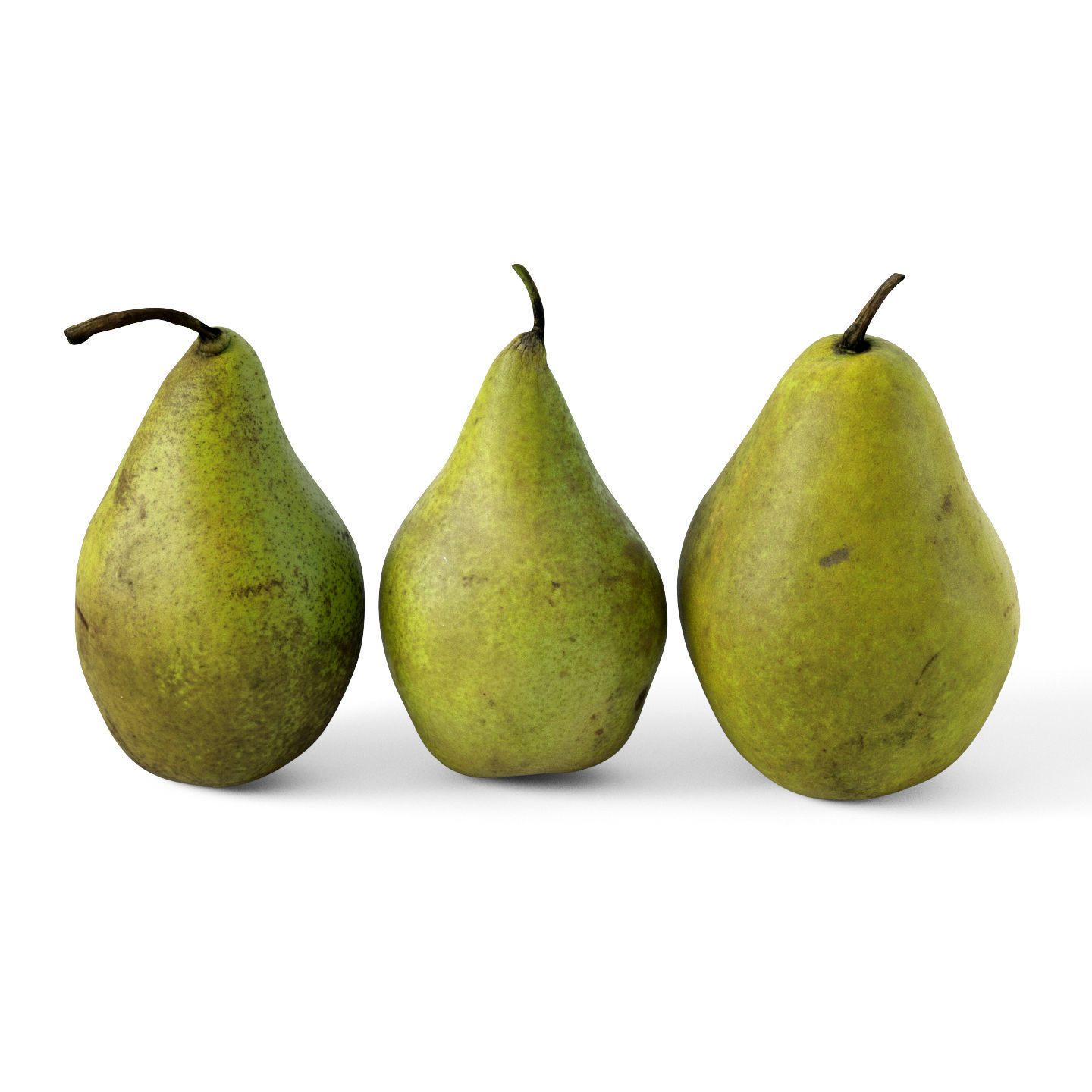 Pears 01 3D model_2
