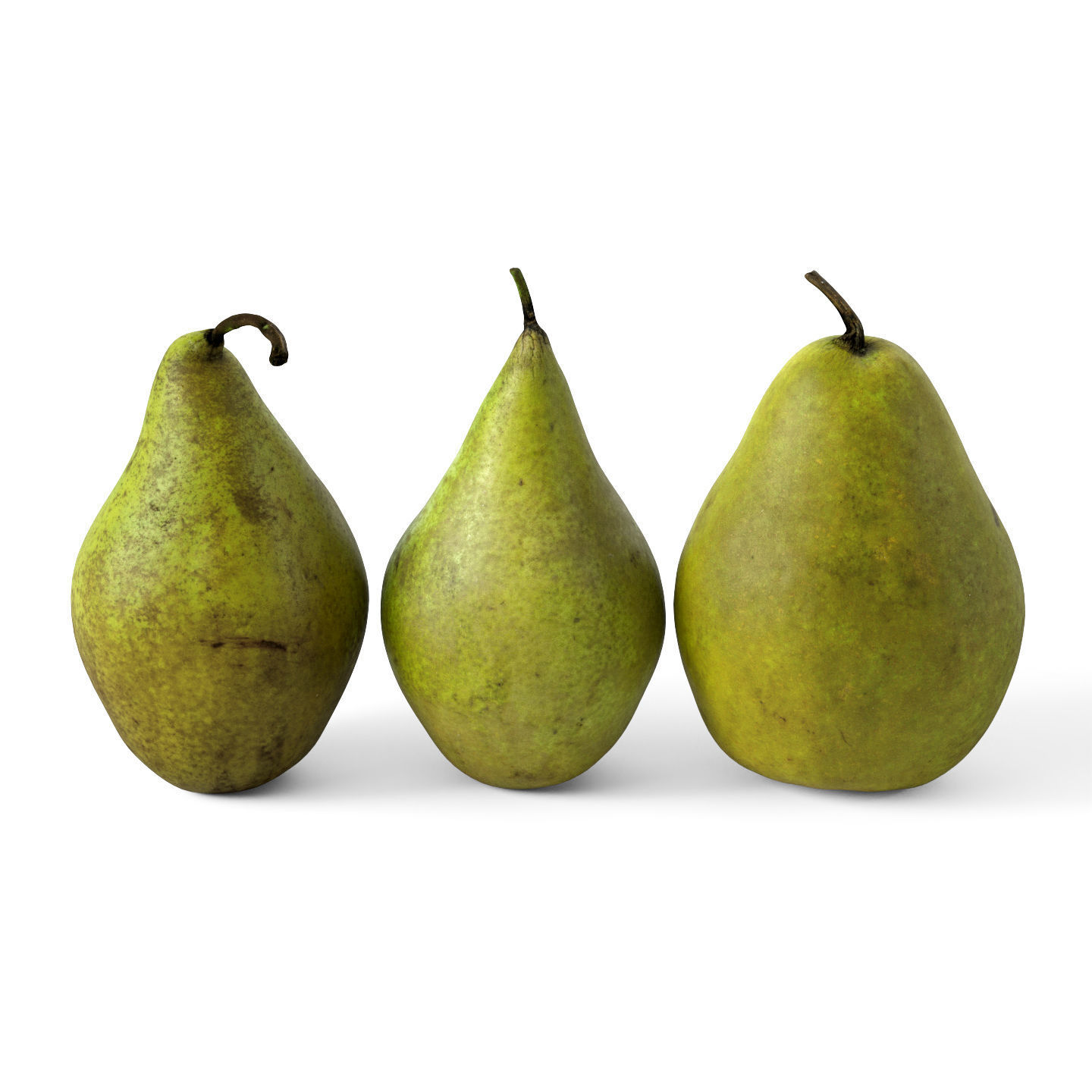 Pears 01 3D model_1