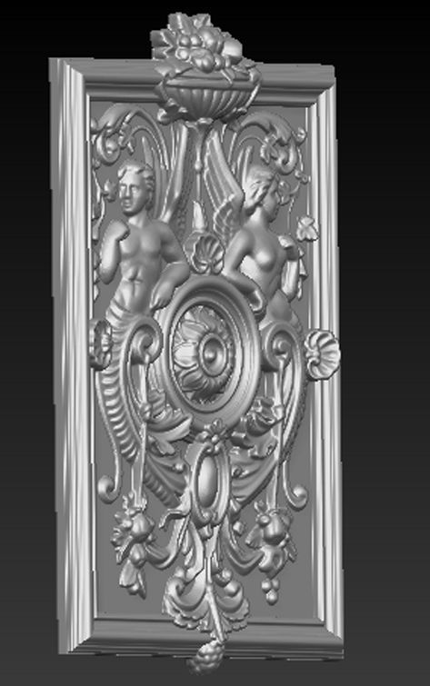 Decorative marble 2   3D model 3D print model_2