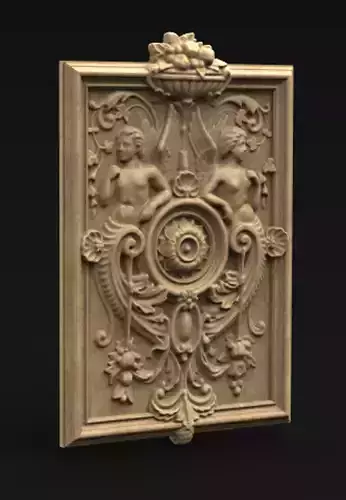 Decorative marble 2   3D model 3D print model