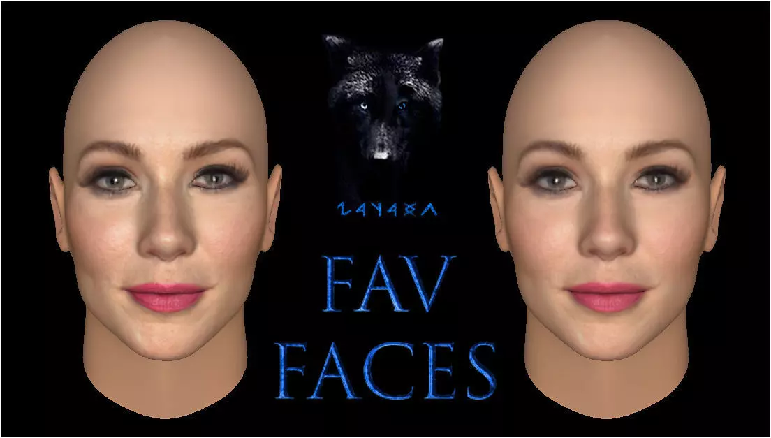 LynnC FavFaces 3D model_0