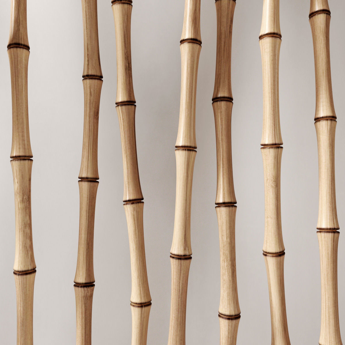 Bamboo thin branch decor n1 3D model_5