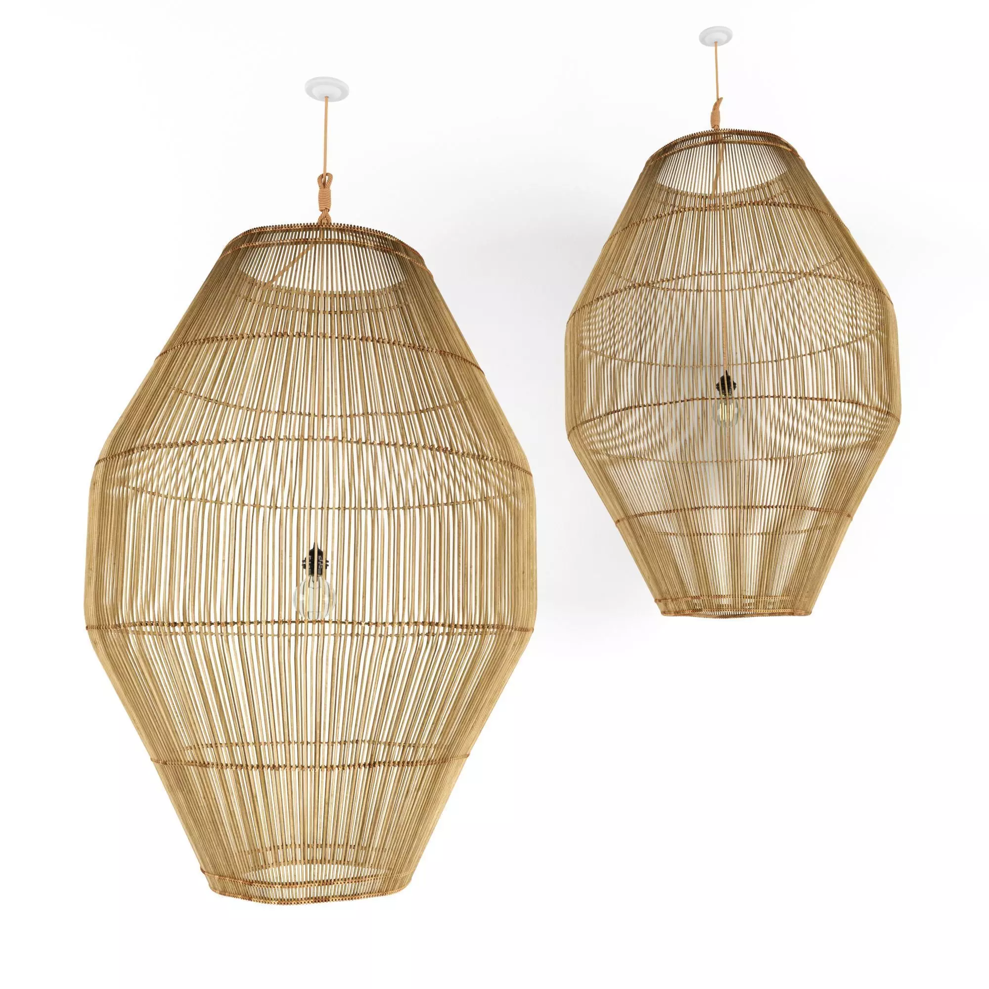 bamboo lamp 32 3D model_0