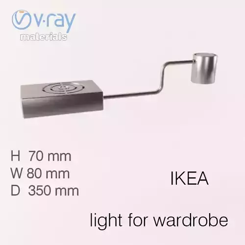 LightGrundtal - lighting for wardrobe