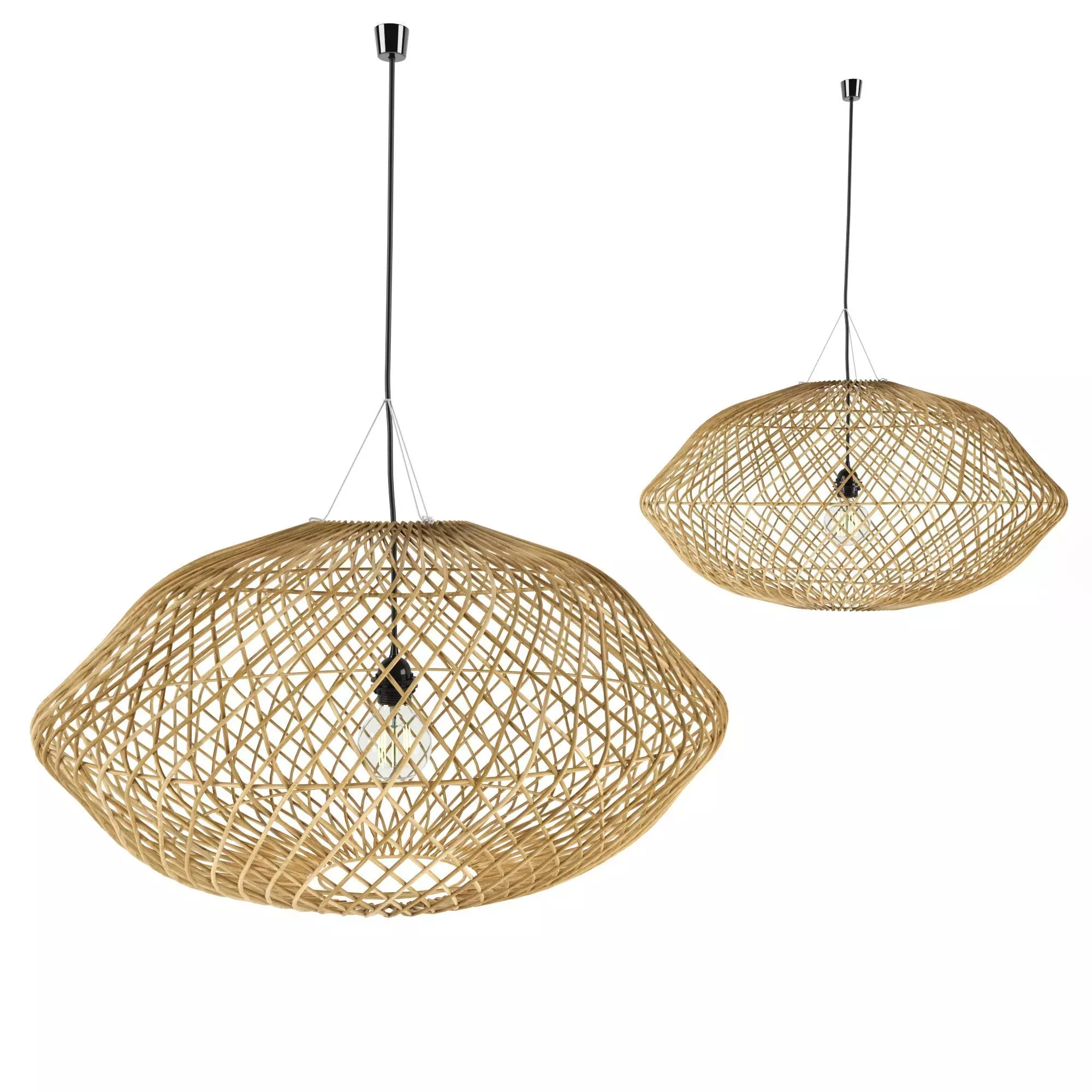 Bamboo Lamp 35 3D model_0
