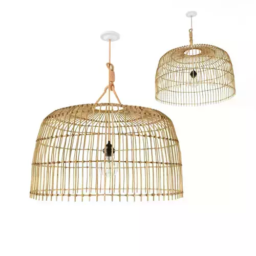 bamboo lamp 41 3D model