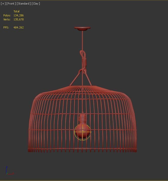 bamboo lamp 41 3D model_2