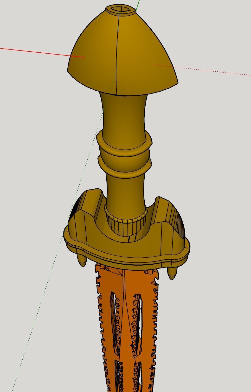 Chronicles Of Riddick Knife 3D print model_2