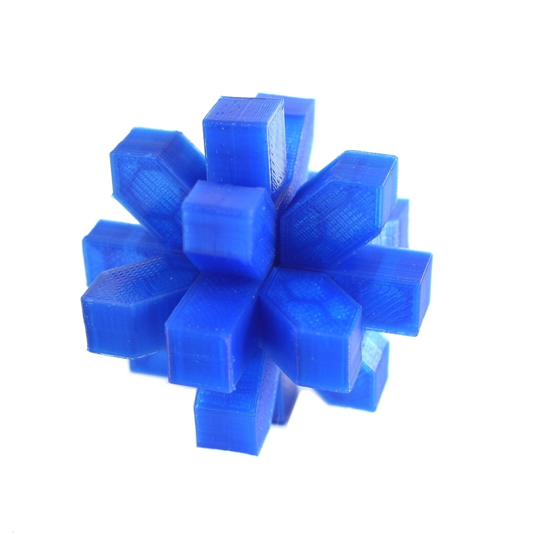 Kongming 209 Interlocking Burr Puzzle 3D print model_1