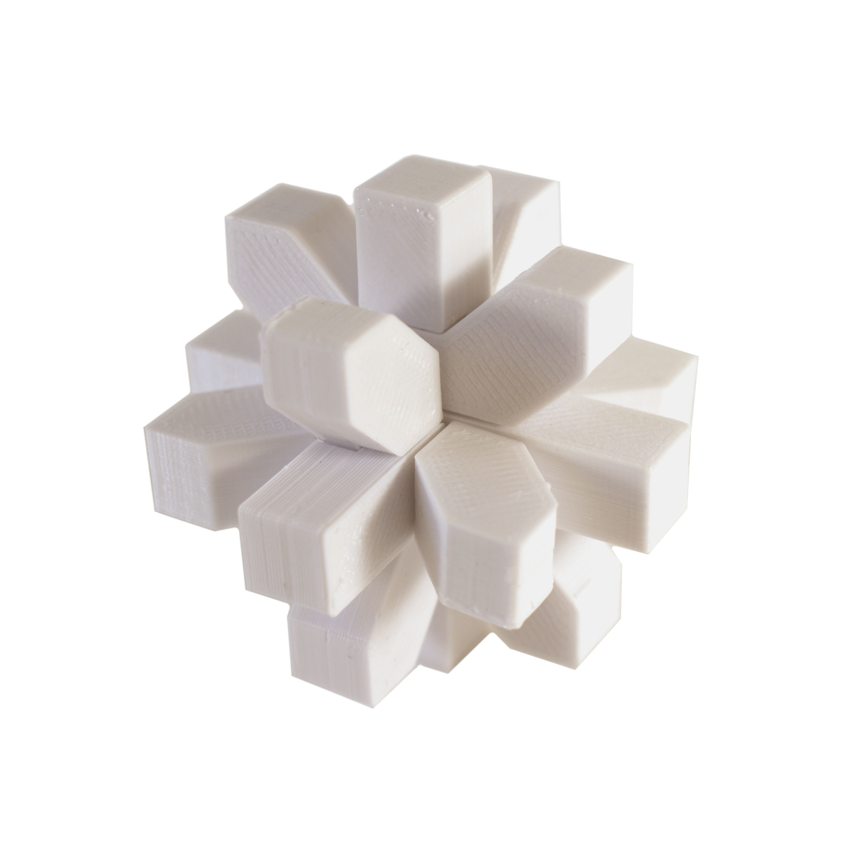 Kongming 209 Interlocking Burr Puzzle 3D print model_2