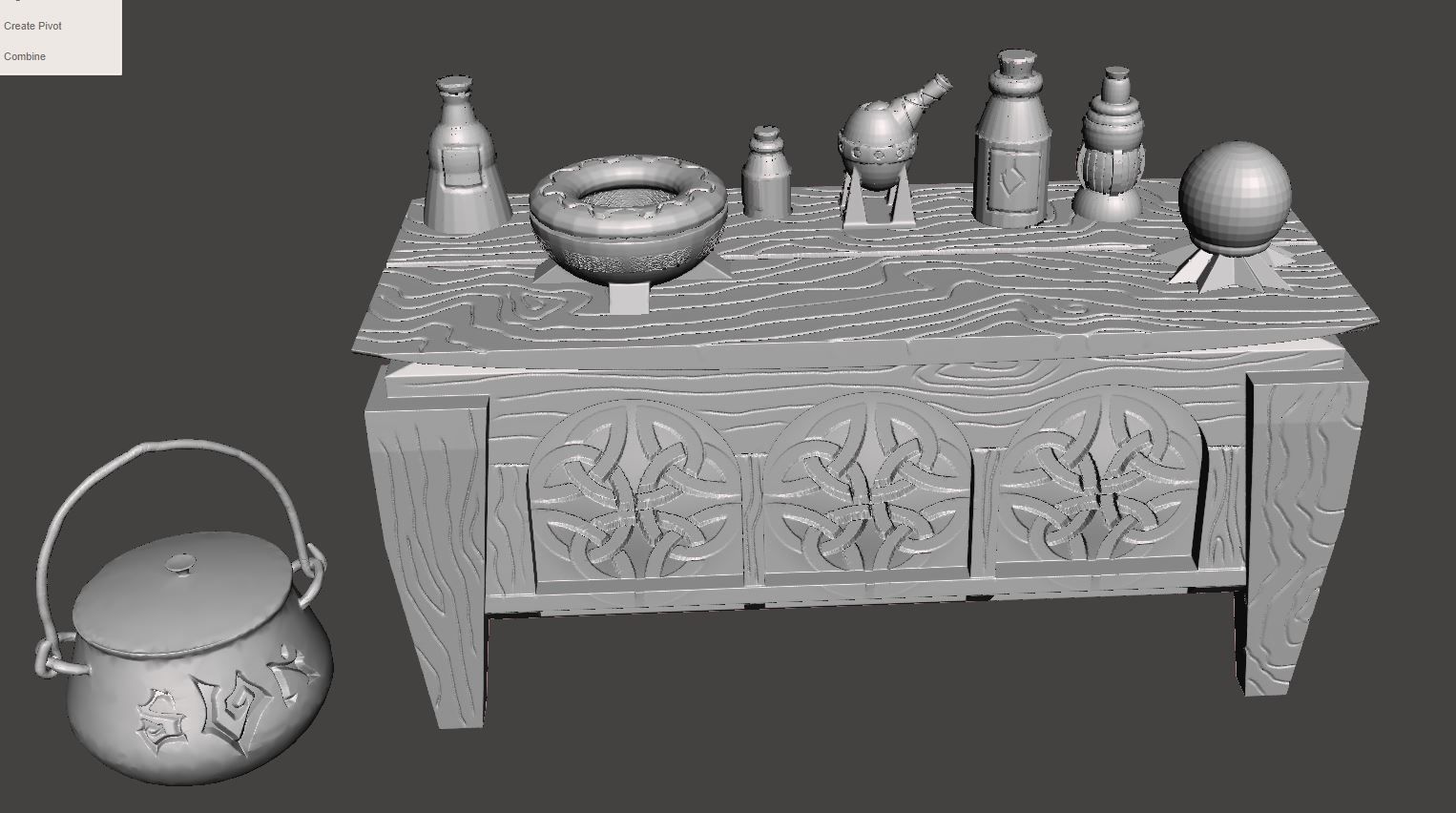 The Old Oak Nook 3D print model_1