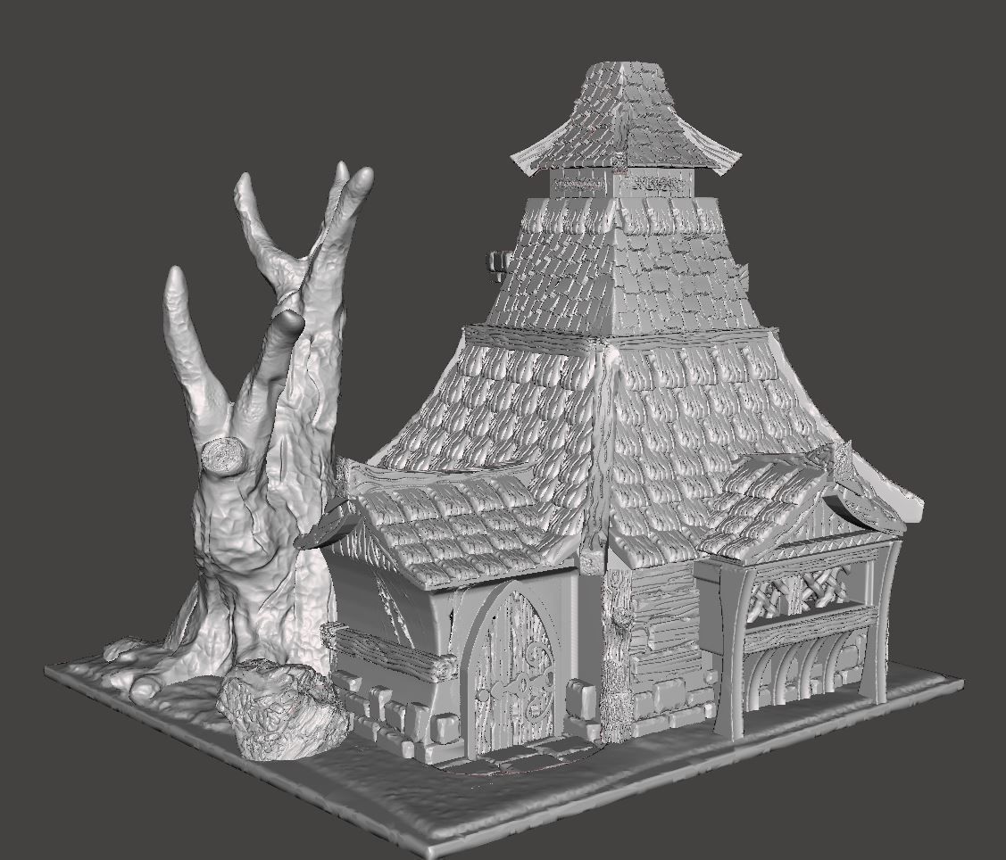 The Old Oak Nook 3D print model_5