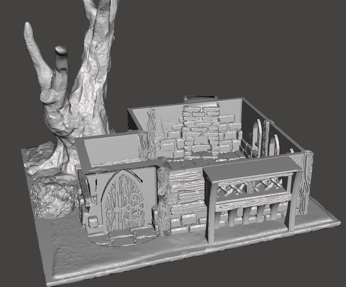 The Old Oak Nook 3D print model_2