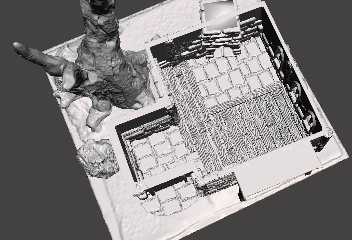 The Old Oak Nook 3D print model_6