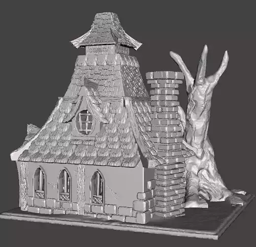 The Old Oak Nook 3D print model