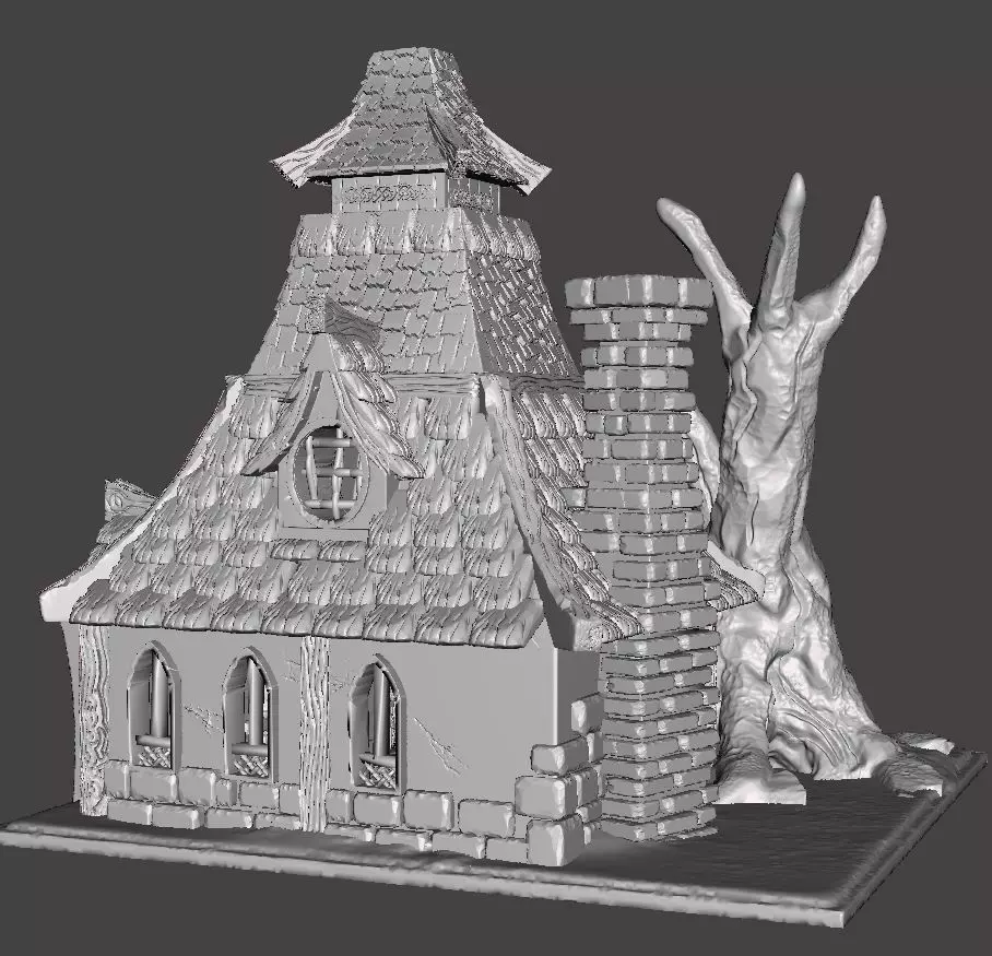 The Old Oak Nook 3D print model_0