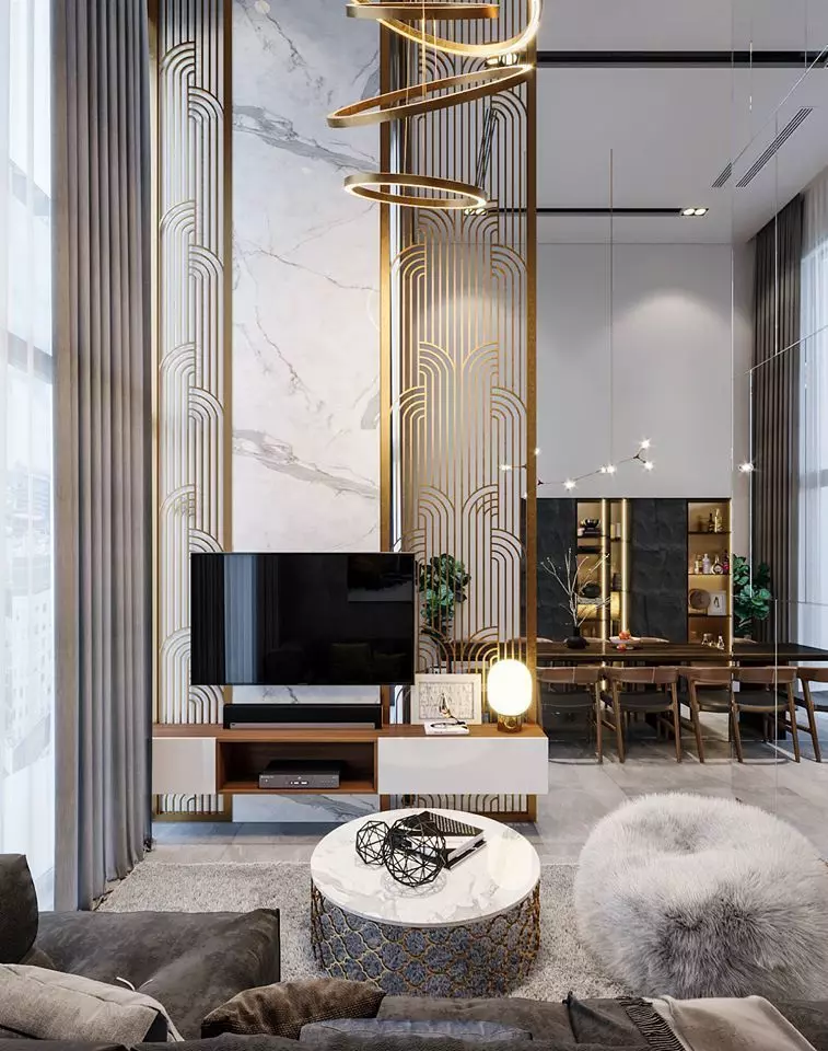 Modern home 3D model_0