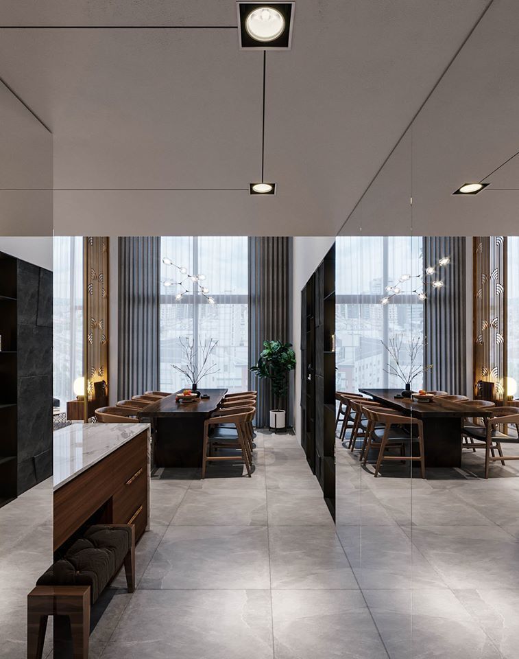 Modern home 3D model_5