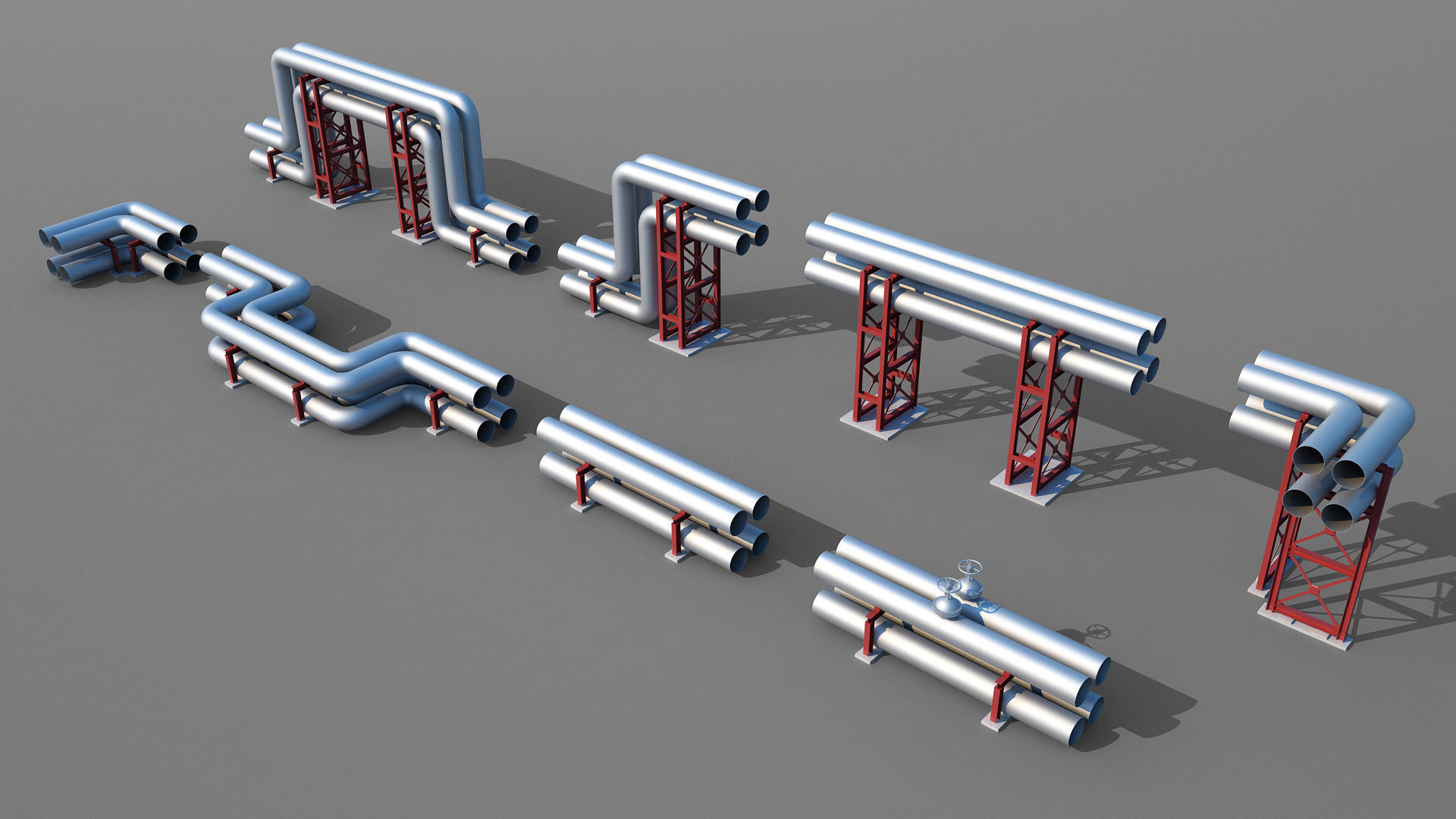 Industrial Buildings Collection 3D model_23