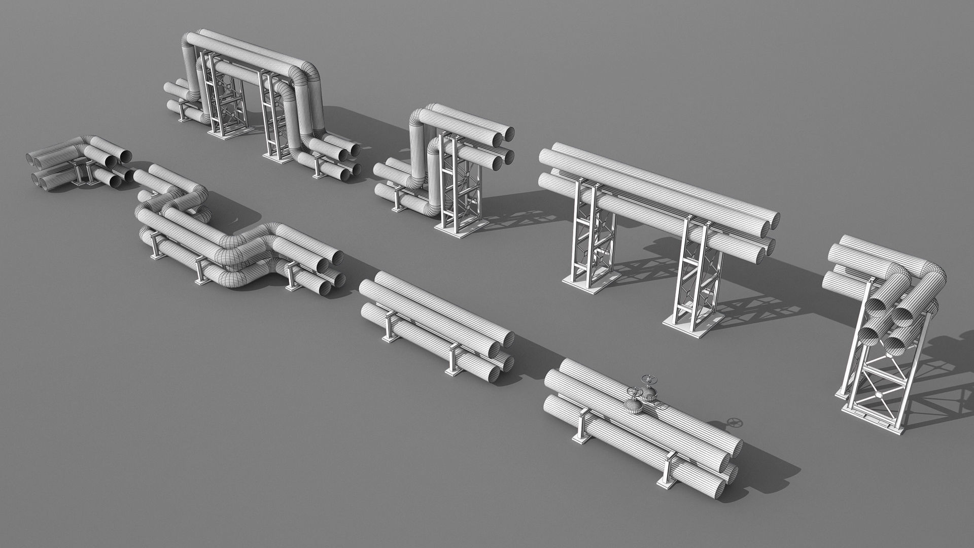 Industrial Buildings Collection 3D model_24