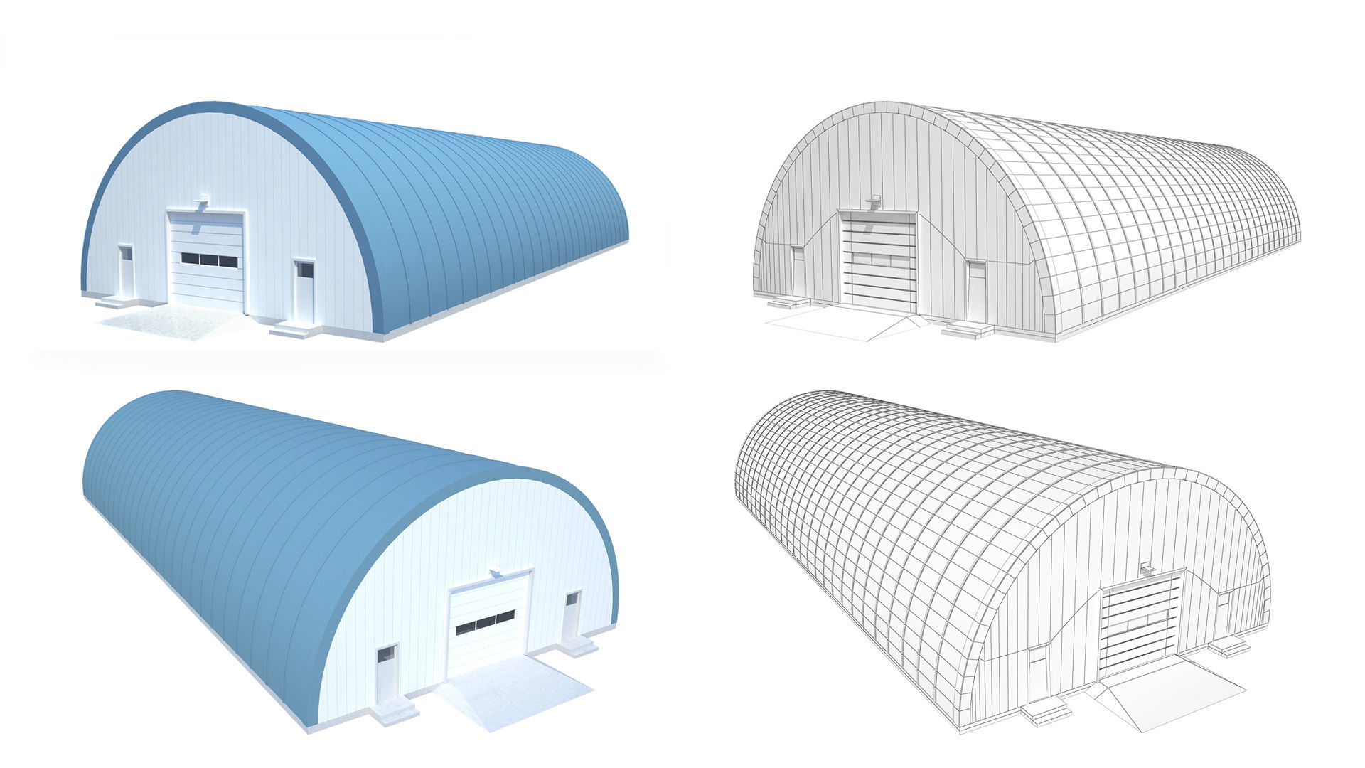 Industrial Buildings Collection 3D model_19