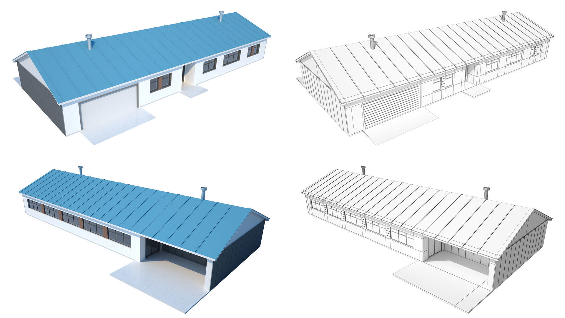 Industrial Buildings Collection 3D model_20