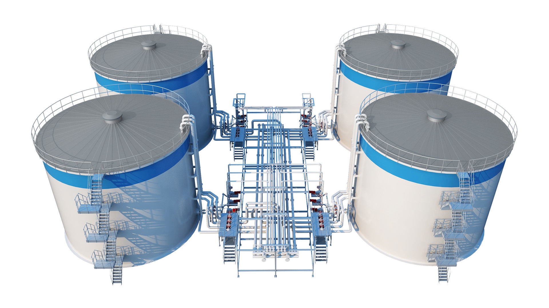 Industrial Buildings Collection 3D model_7