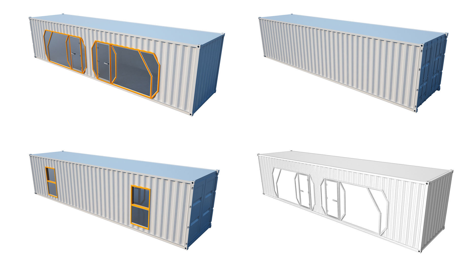 Industrial Buildings Collection 3D model_21