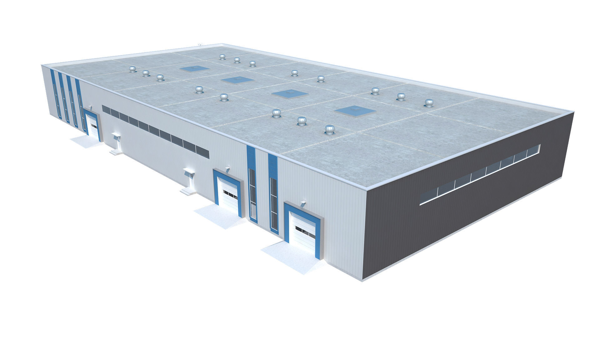 Industrial Buildings Collection 3D model_36