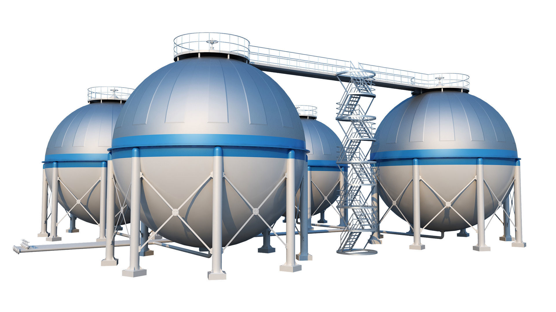 Industrial Buildings Collection 3D model_1