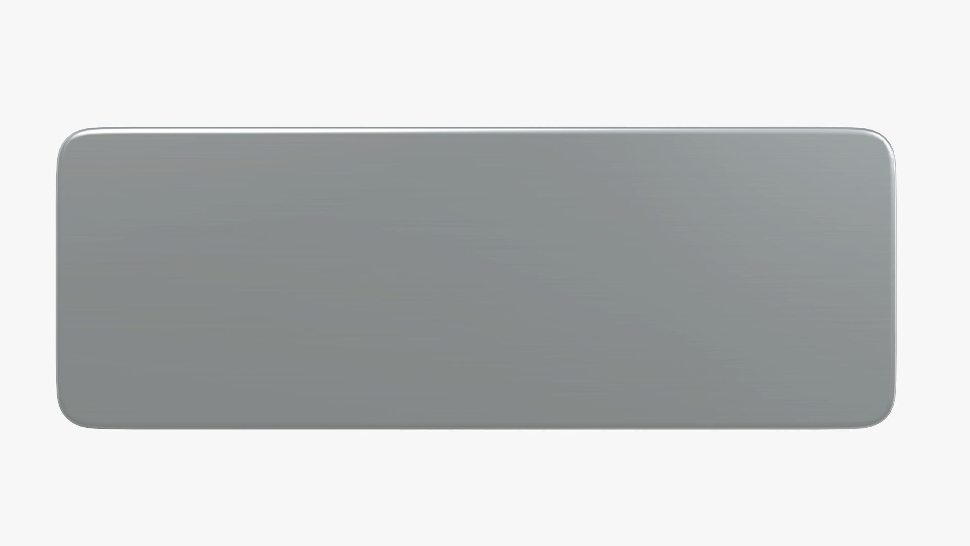 Metal tin can rectangular shaped 3D model_4