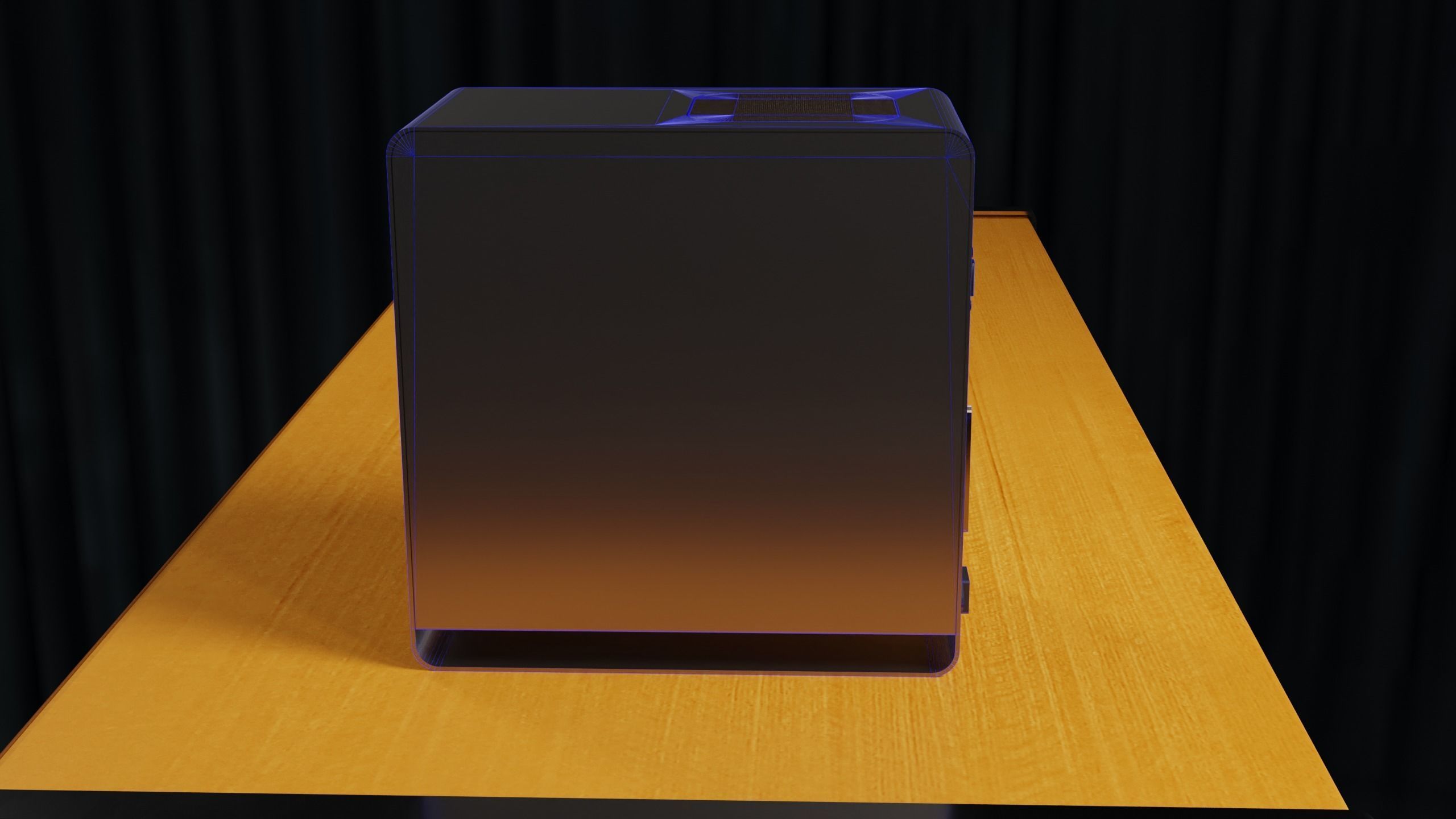 Clarity PC 4K PBR Model with Desk Low-poly 3D model_29