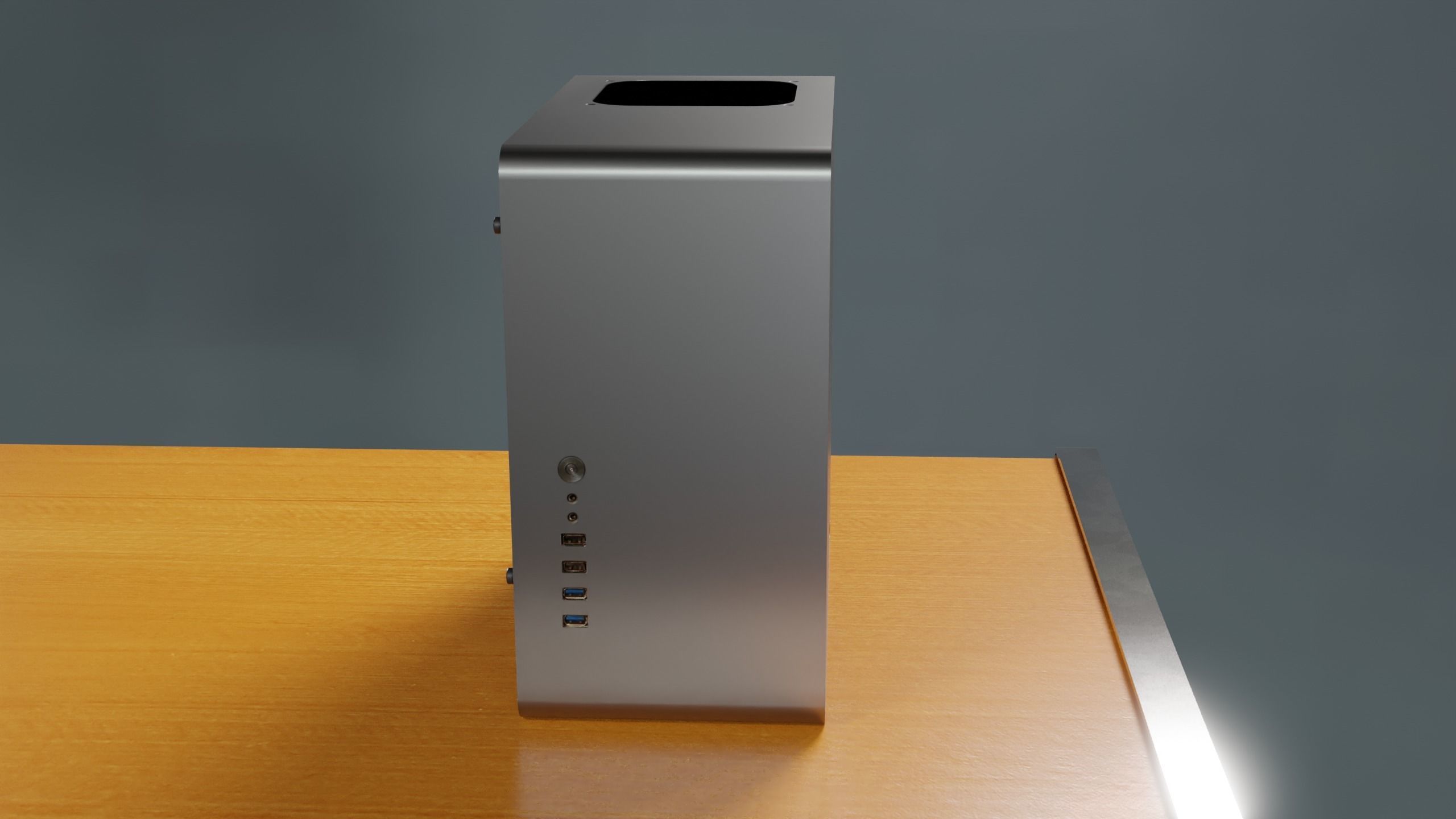 Clarity PC 4K PBR Model with Desk Low-poly 3D model_25