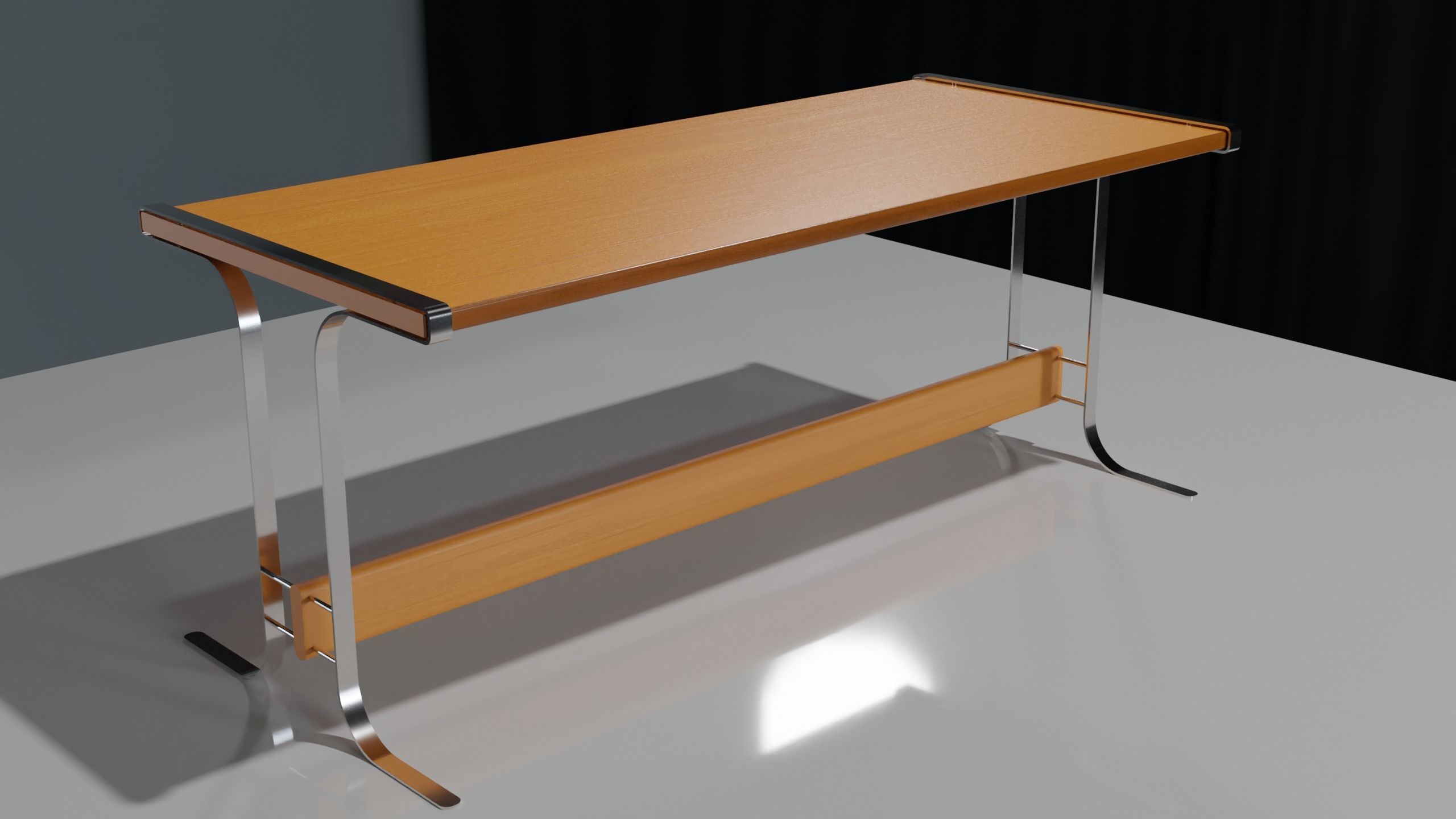 Clarity PC 4K PBR Model with Desk Low-poly 3D model_11