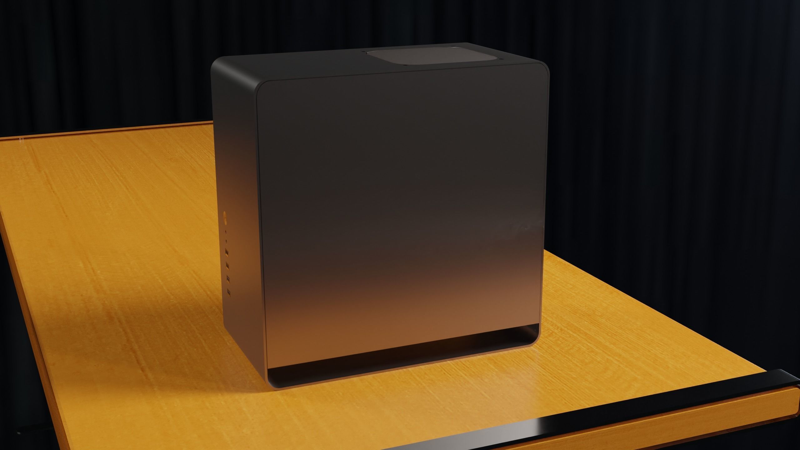 Clarity PC 4K PBR Model with Desk Low-poly 3D model_22