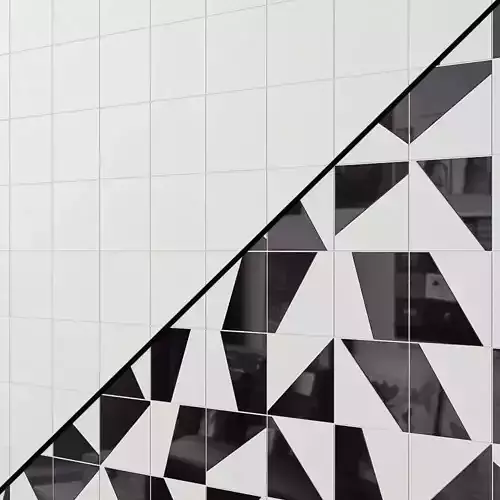 WOW DUO Collection Wall tiles 3D model