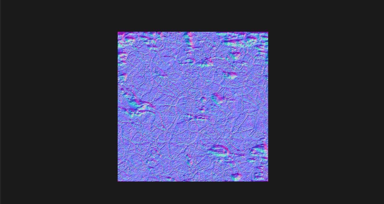 Cracked ground procedural material Texture_1