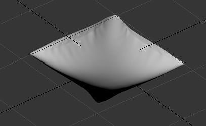 bolster pillow Free 3D model