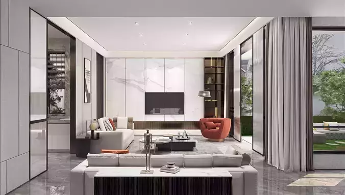 Modern living room