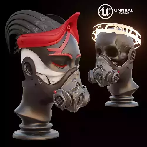 AVE SARS COV II Low-poly 3D model