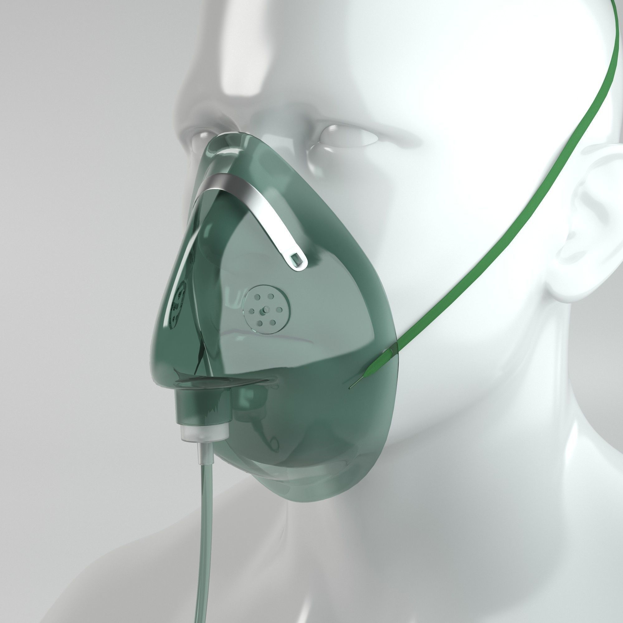  Oxygen mask 3D model_2
