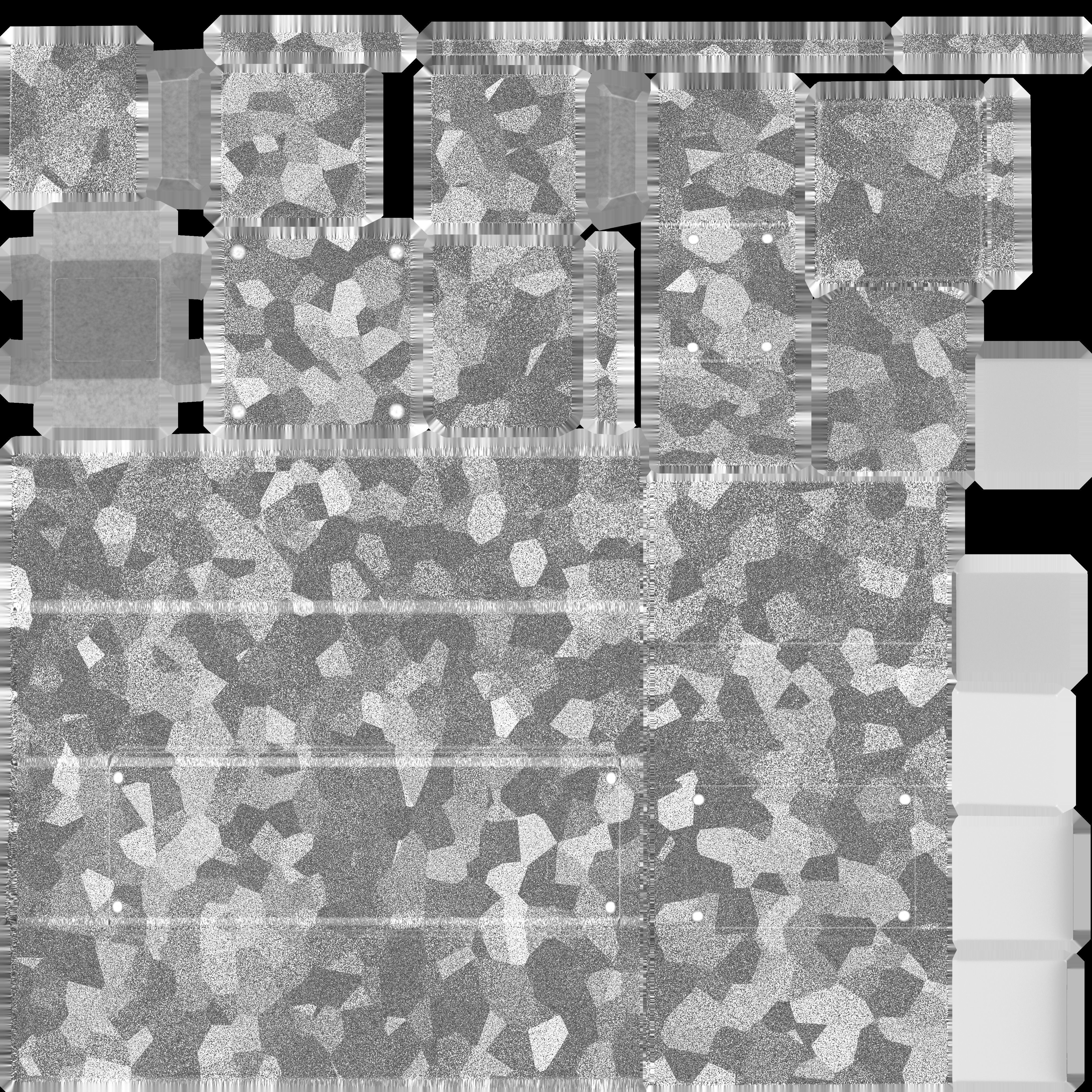 Street Light 8 Bollard 900 mm Galvanized Version 2 Low-poly 3D model_102