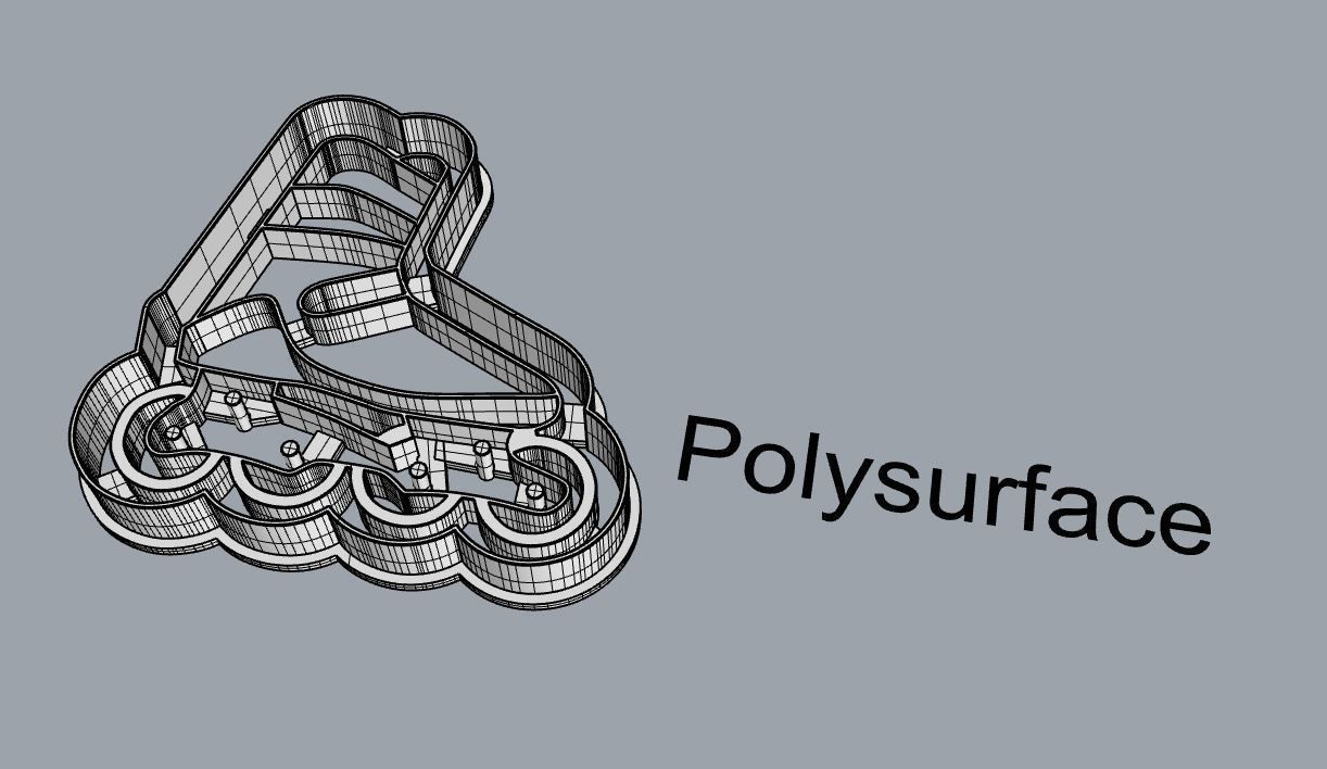 Inline roller skate cookie cutter 3D print model_3
