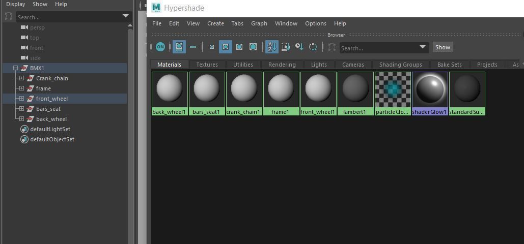 BMX stunt bike 3D model_8