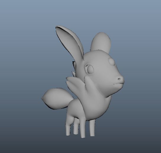 Stylized Character  Low-poly 3D model_8