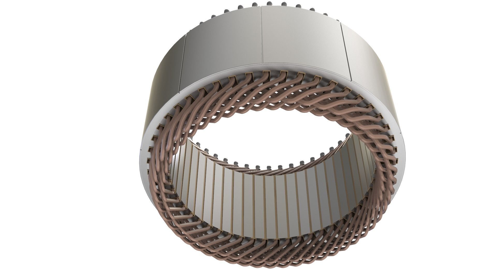 Hairpin winding 3D model_3